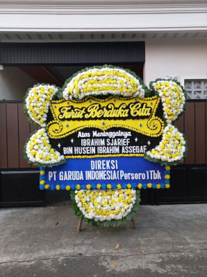 Papan Bunga Duka di Kotobangun