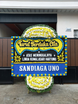 Papan Bunga Duka di Kotobangun