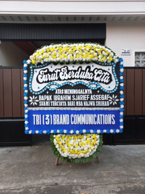 Papan Bunga Duka di Kotobangun